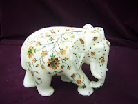 Carving Elephant figure