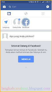 mendaftar facebook lewat hp android