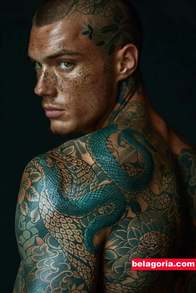 Tatuajes de serpientes para hombres