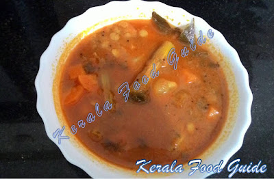 A bowl of Homemade Sambhar