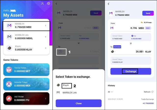 Cash Out Ni No Kuni CW Territe, Asterite Token to GCash - Step 5