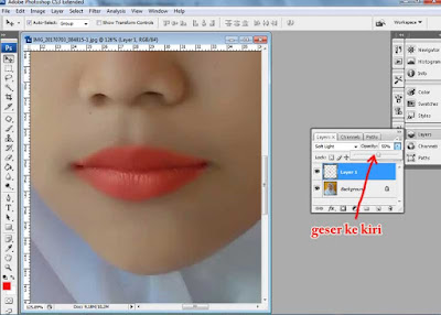 Cara Mudah Memerahkan Bibir Menggunakan Adobe Photoshop