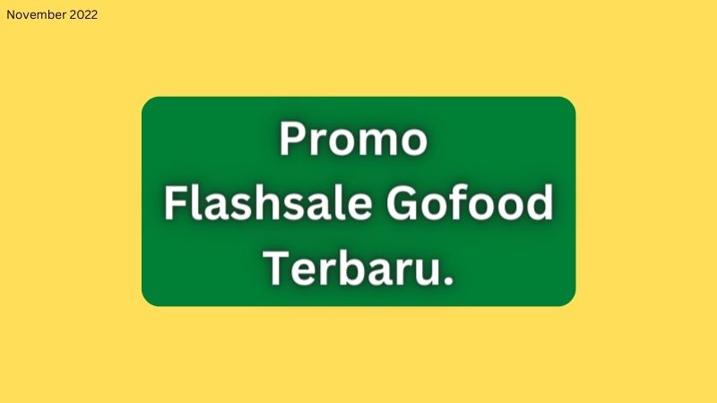 Promo gofood diskon besar