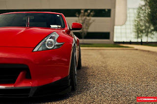 Nissan 370Z on Vossen CV3 Wheels