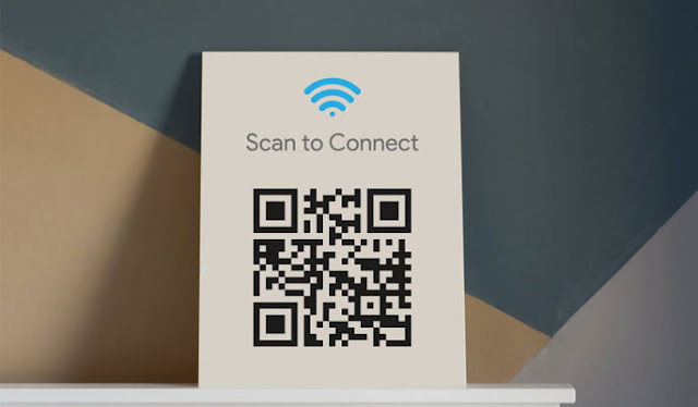 Skenirajte QR kod za wifi šifru