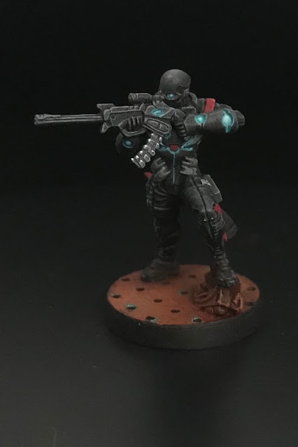 INFINITY NOMADS TUNGUSKA: Grenzer Grenz Security Team - Multi Sniper Rifle