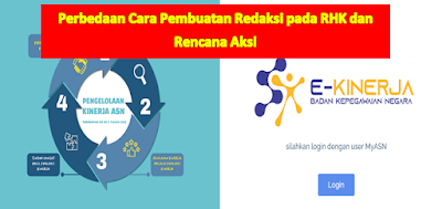 Perbedaan Redaksi RHK dan Rencana Aksi