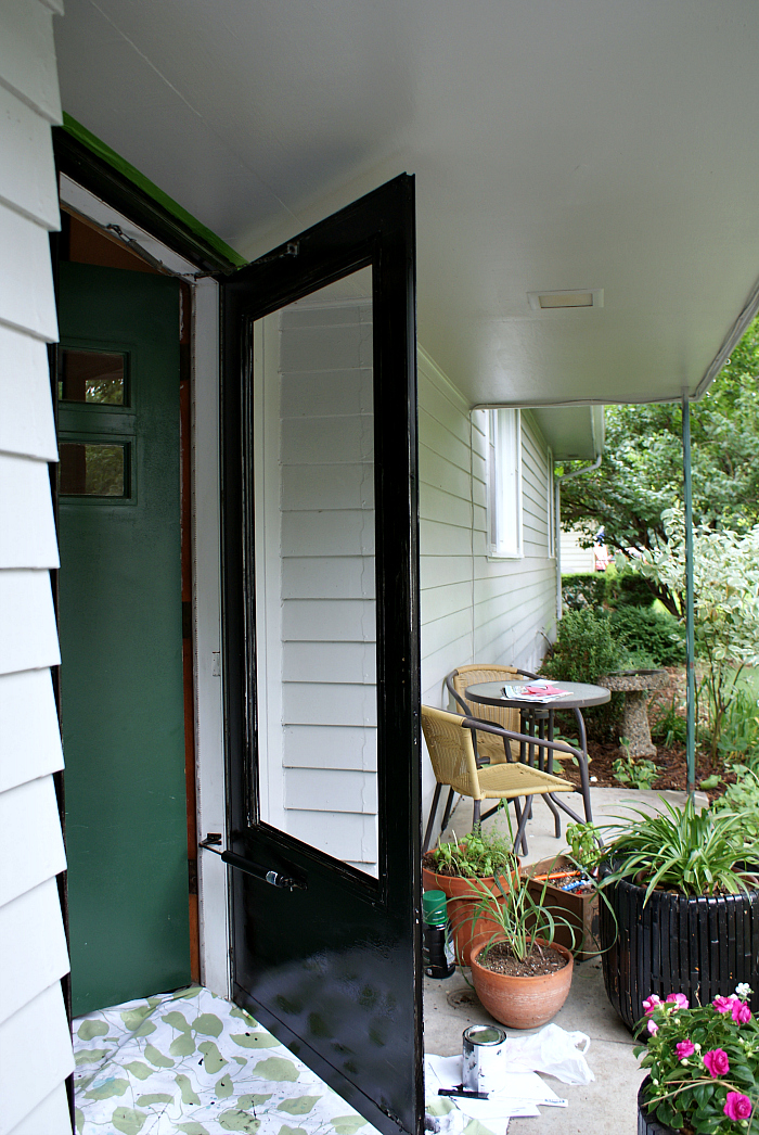 budget front porch makeover