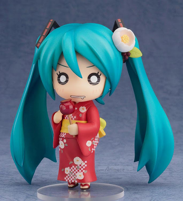 FIGURA HATSUNE MIKU Yukata Natsutsubaki Ver. NENDOROID