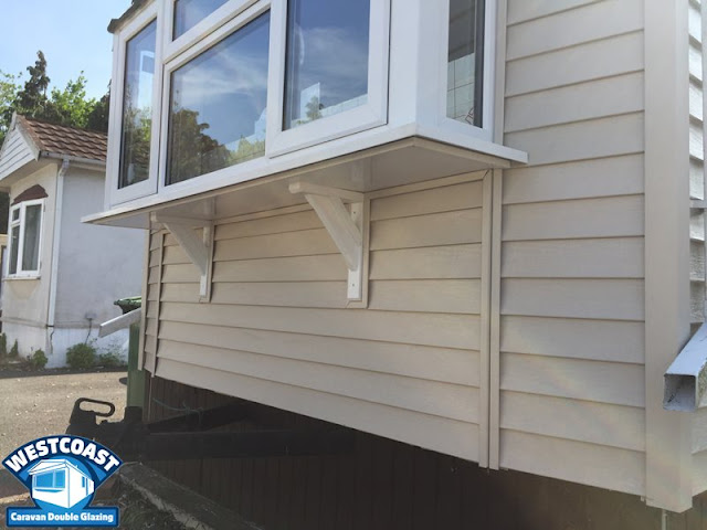 residential park home cladding and double glazing windows