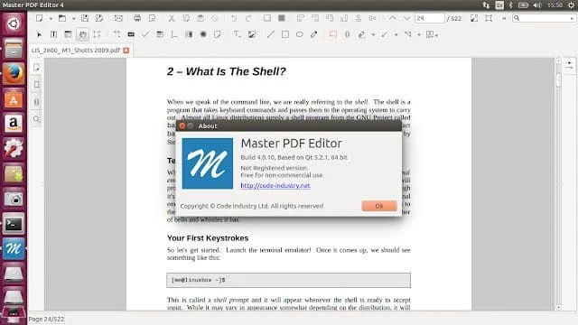 برنامج Master PDF Editor من بدائل اكروبات برو