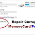 Correpted (damage) memory card or pen drive ko kaise repair kare ?