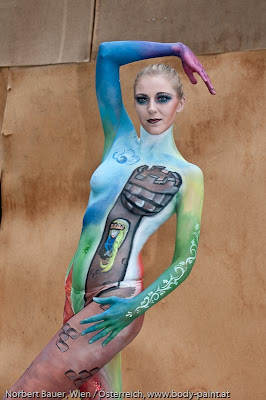 Full Color Bodypaint - Festival Body Paint 2010 | Body Painting