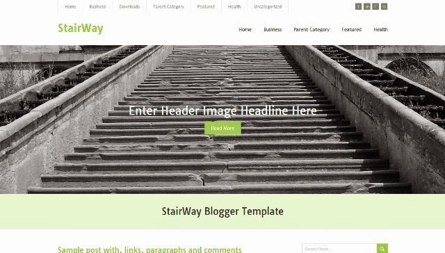 StairWay Blogger Template