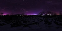 a close up of clouds in the night sky / image 360 degree