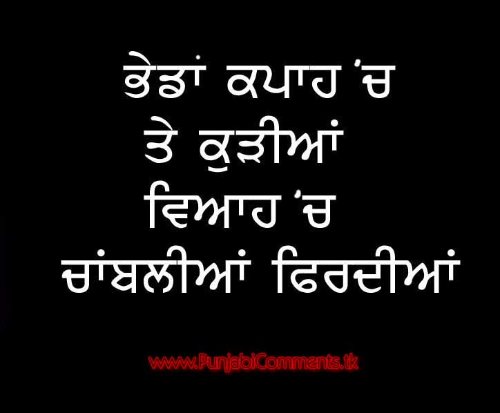 Funny Punjabi Quotes