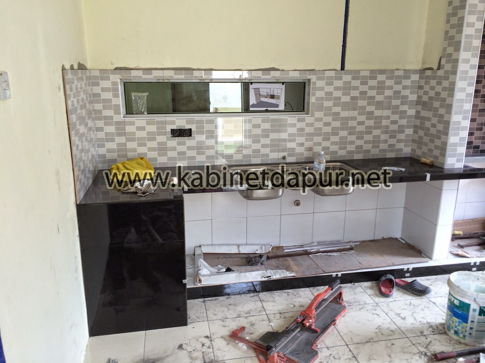 Projek kabinet  dapur di taman astana sungai petani 