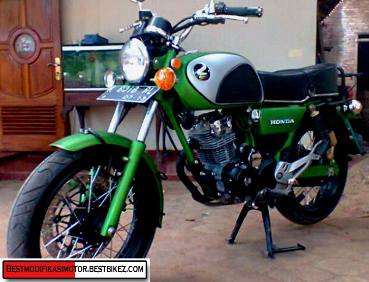 Modifikasi Honda Cb Modifikasi Motor Klasik Modifikasi Motor Tua Motor 