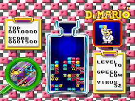 Dr Mario SNES