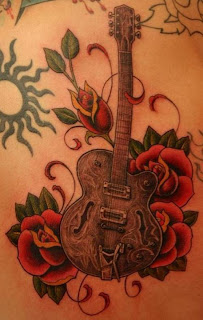 Guitar Tattoo Design Picture Galler - Guitar Tattoo Ideas