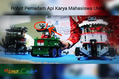 Robot Pemadam Kebakaran Mahasiswa UMM Malang Ikon Prestasi Indonesia