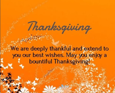 Happy Thanksgiving Wishes For Everyone