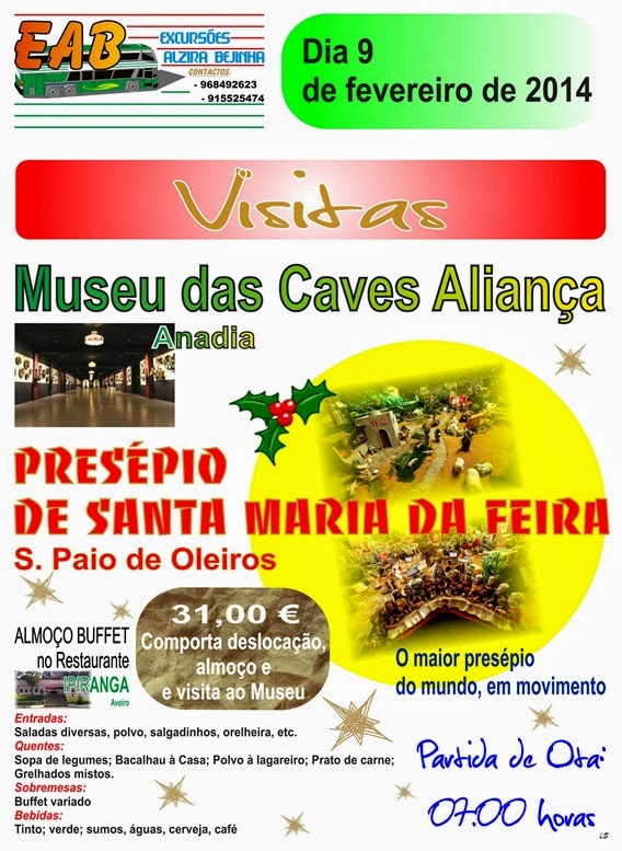 Excursões AB - Presépio S. Ma. da Feira