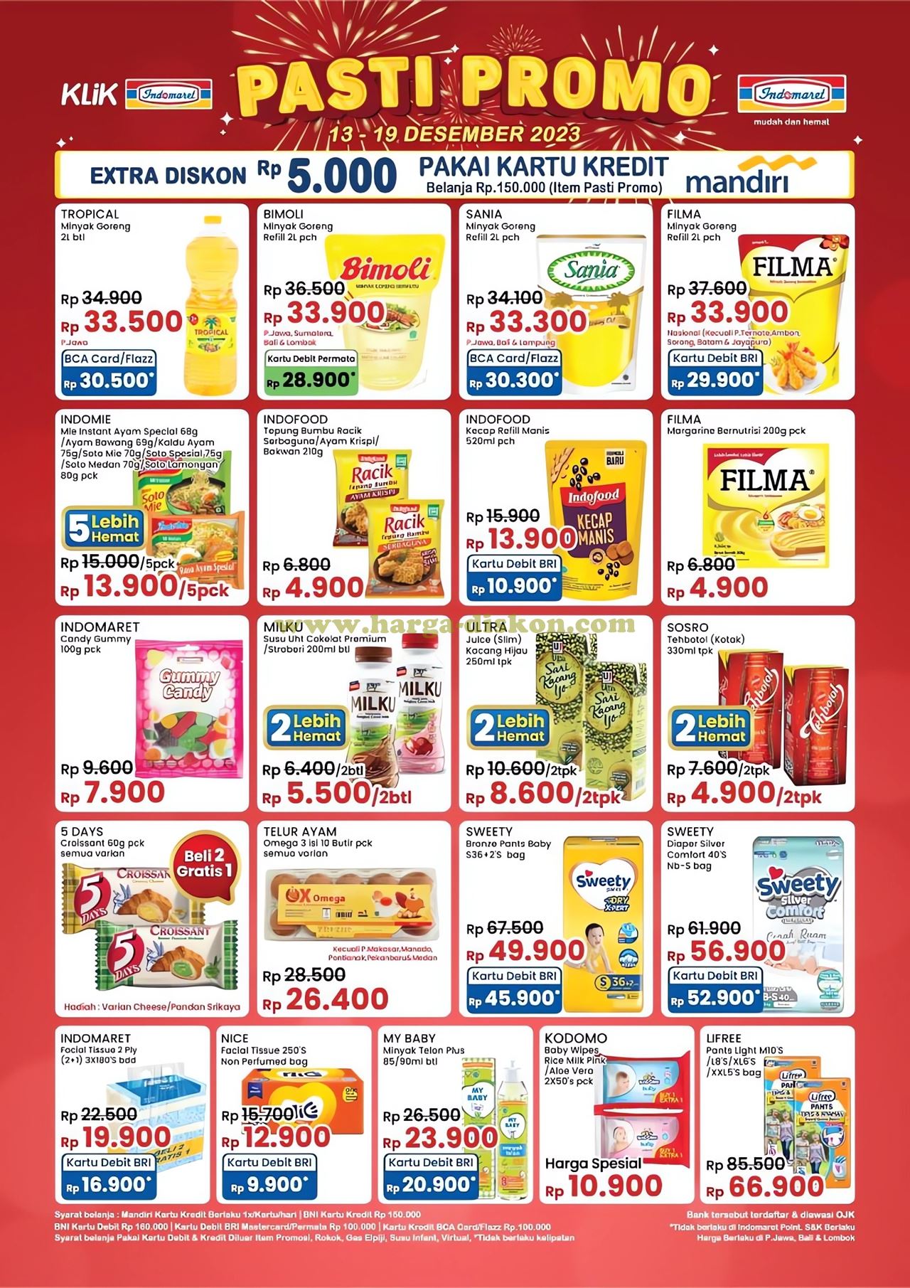 Promo INDOMARET Pasti Promo 13 - 19 Desember 2023