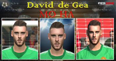 PES 2016 David de Gea Face by Mo Ha