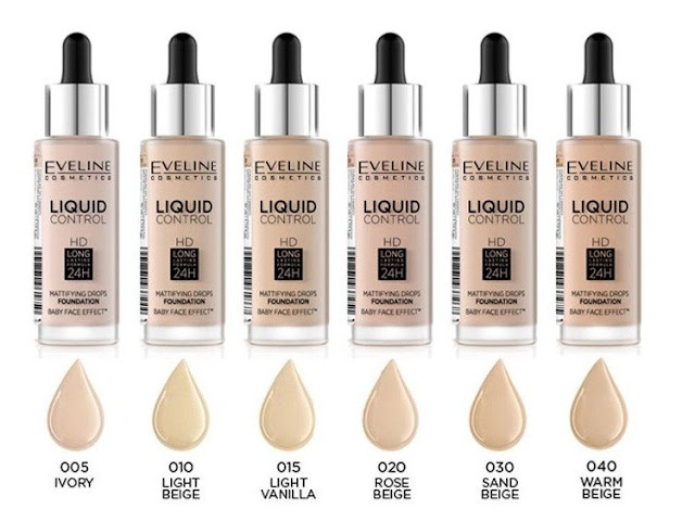 Eveline cosmetics liquid control hd podkład do twarzy