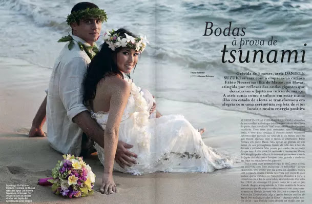 Casamento na praia de Dani Suzuki