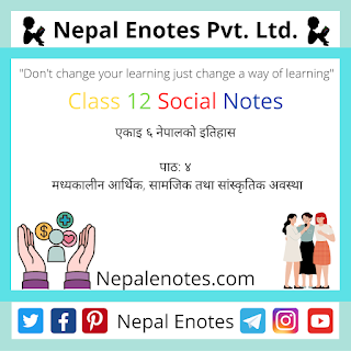 Class 12 Social एकाइ ६ पाठ ४   Notes