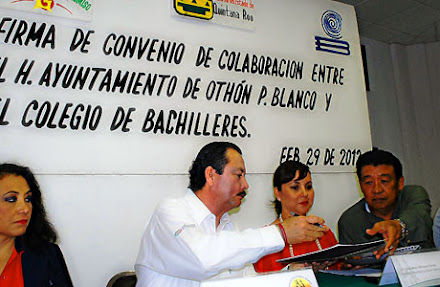 OPB y Colegio de Bachilleres firman convenio para que burócratas terminen estudios