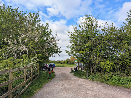 The car park at Bunkers Park