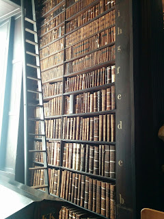 A large bookcase