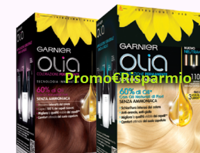 Logo Garnier : diventa tester Olia con Opinion Model