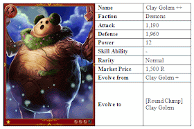 Rage of Bahamut Clay Golem ++