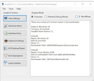 Membuat Dual Boot Menggunakan EasyBCD