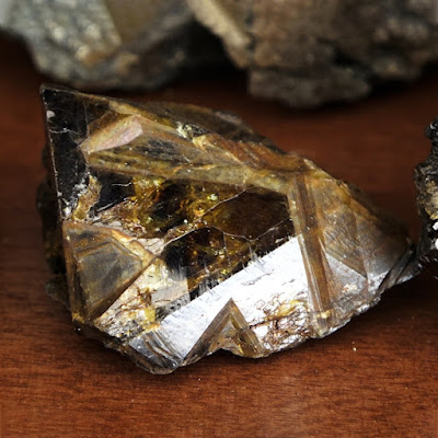Cristal de casiterita - Cordillera Quimsa Cruz - La Paz
