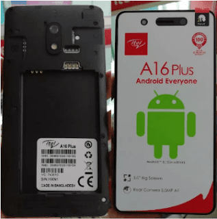 Itel A16 Plus Fasboot & Dead After Flash Fix Care File