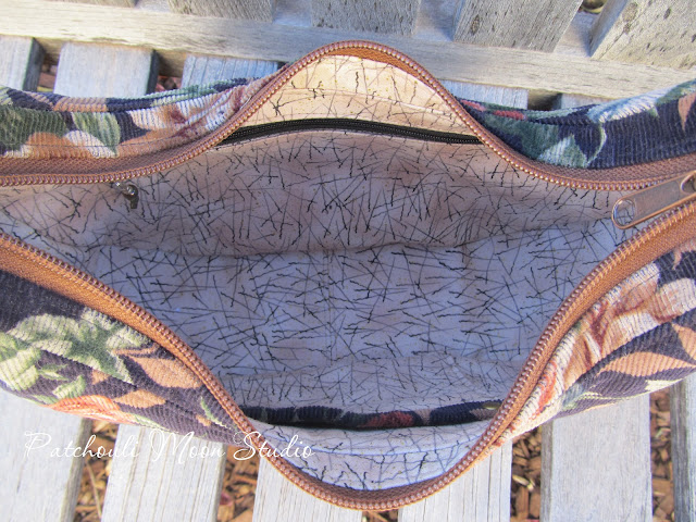 peeking inside the bag