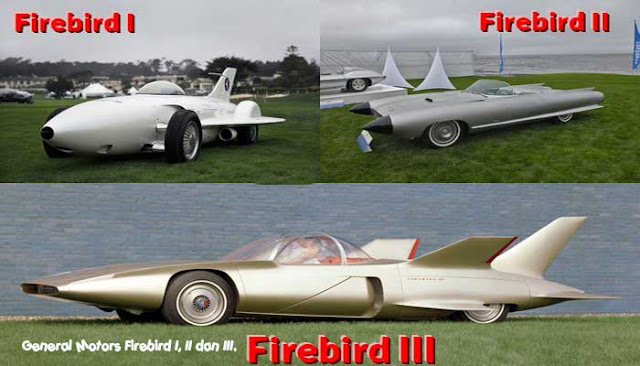 General Motors Firebird I, II dan III.