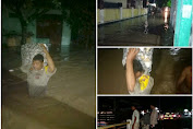 Ratusan Rumah Diterjang Banjir, Polsek Woja Kerahkan Personil Untuk Bantu Warga