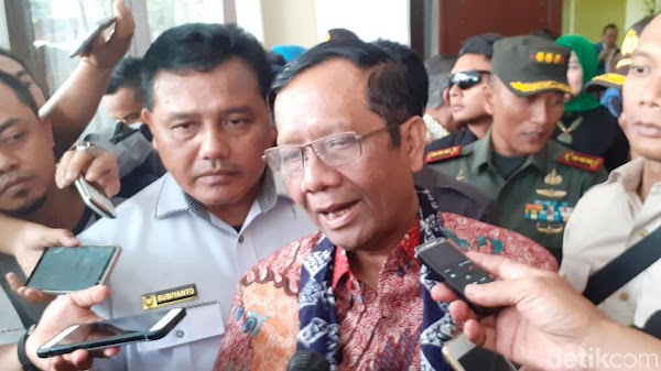 Menag Farhul Razi Mau Larang PNS Pakai Cadar, Menkopolhukam Mahfud Kaget
