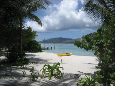 beach, Guanaja, Honduras