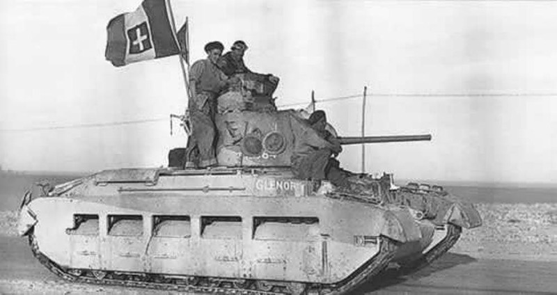 24 January 1941 worldwartwo.filminspector.com Matilda Tank Tobruk