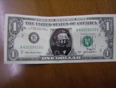 dollar bill drawing