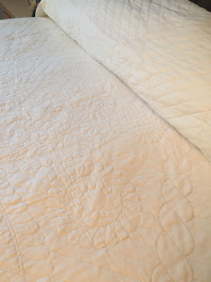 #millsnewhouse, master bedroom, whole cloth quilt