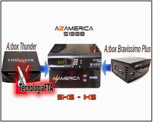 FUNCIONA Transformar tu AZBOX a un Azamerica S1008 