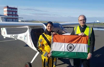 Aarohi Pandit First Woman to Cross Atlantic Ocean